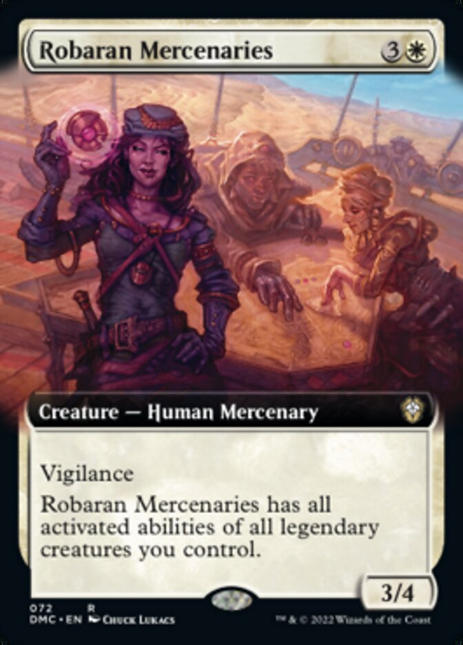 Robaran Mercenaries (Extended Art) [Dominaria United Commander] | Exor Games Dartmouth