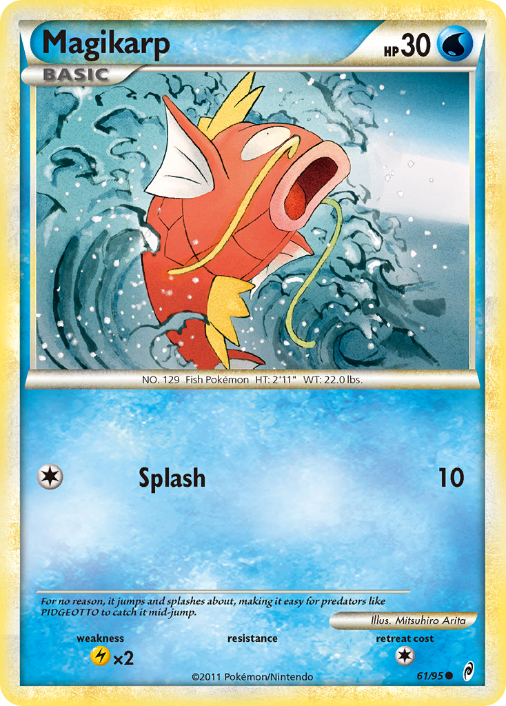 Magikarp (61/95) [HeartGold & SoulSilver: Call of Legends] | Exor Games Dartmouth