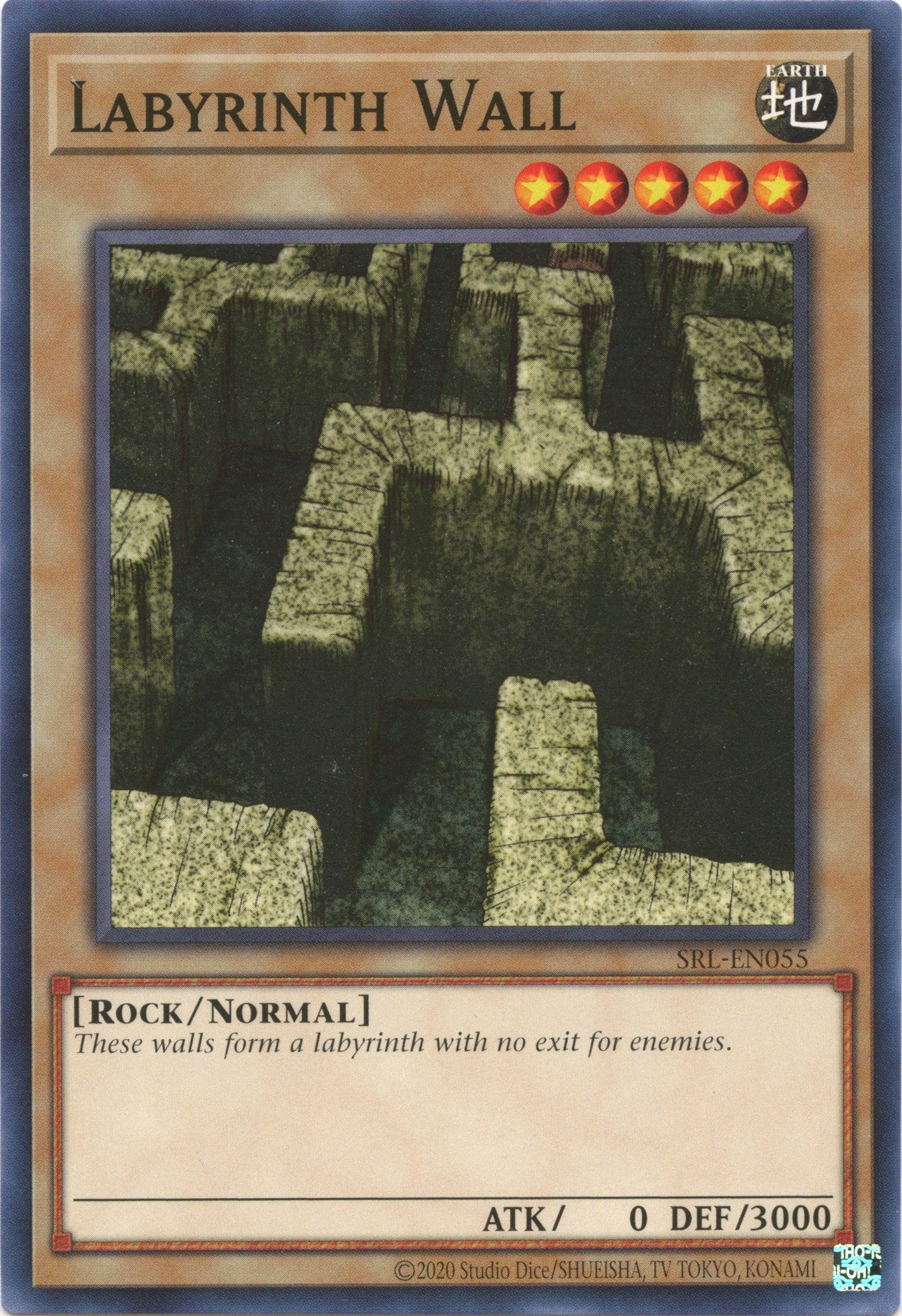 Labyrinth Wall (25th Anniversary) [SRL-EN055] Common | Exor Games Dartmouth