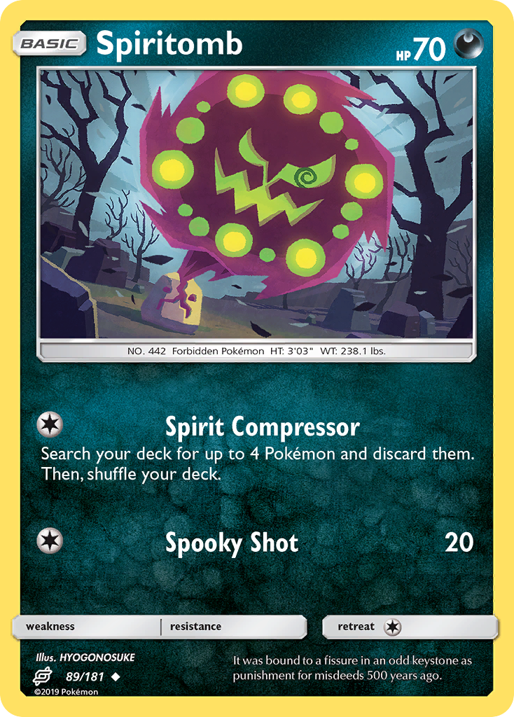 Spiritomb (89/181) [Sun & Moon: Team Up] | Exor Games Dartmouth