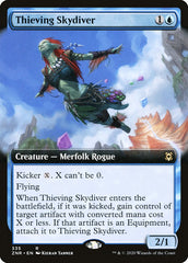 Thieving Skydiver (Extended Art) [Zendikar Rising] | Exor Games Dartmouth