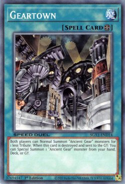 Geartown [SGX1-END14] Common | Exor Games Dartmouth