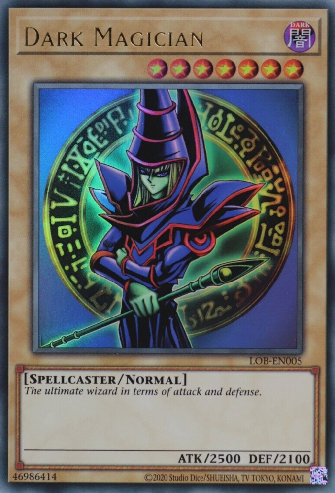 Dark Magician (25th Anniversary) [LOB-EN005] Ultra Rare | Exor Games Dartmouth