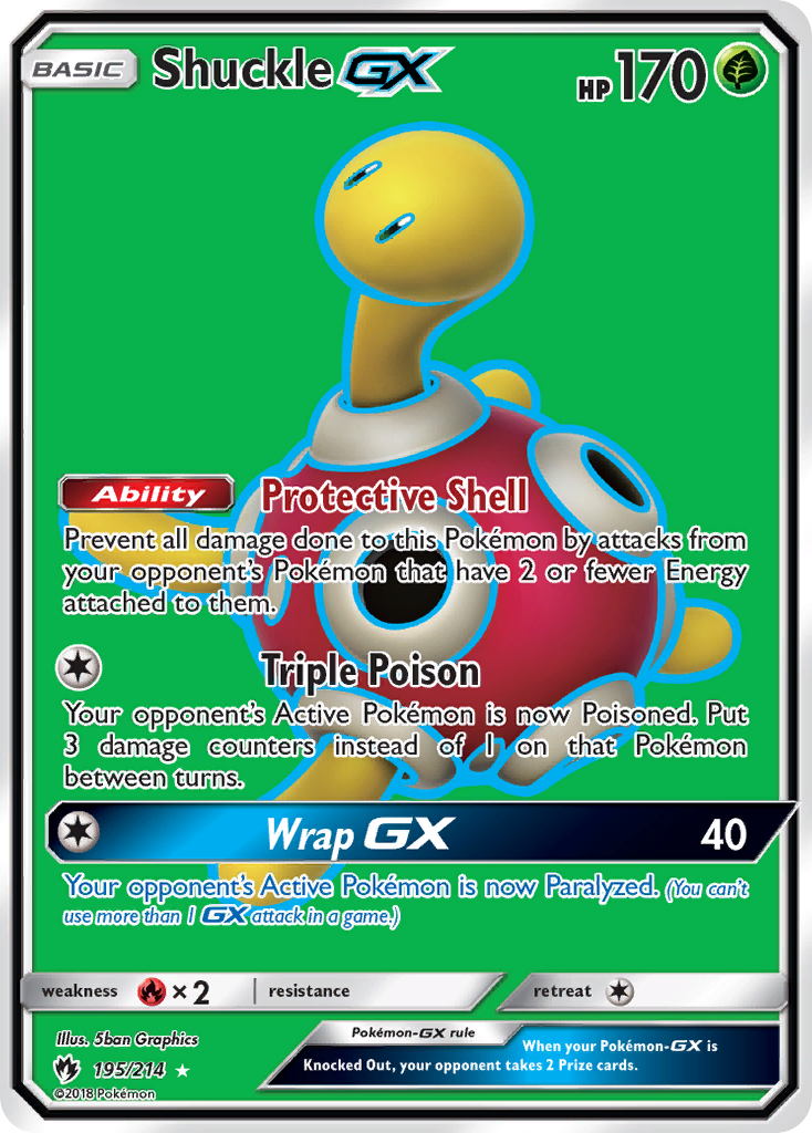 Shuckle GX (195/214) [Sun & Moon: Lost Thunder] | Exor Games Dartmouth