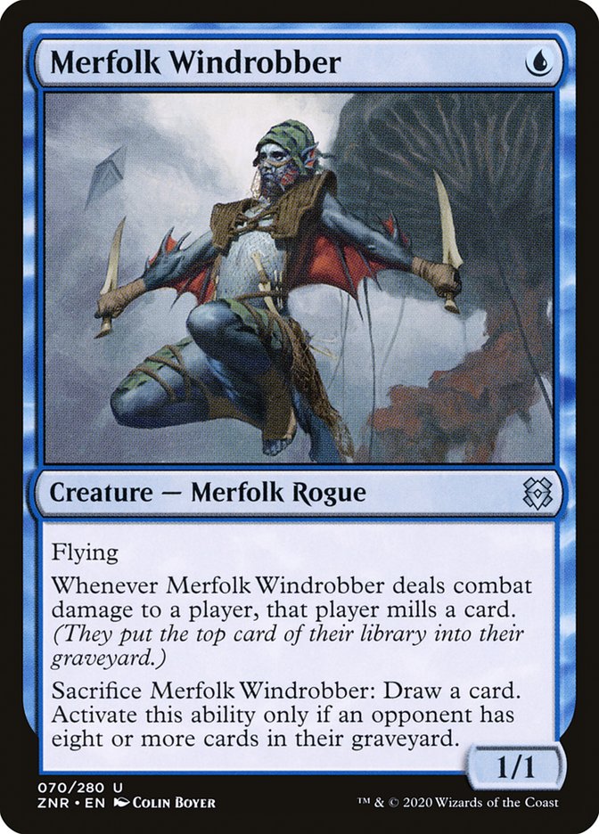 Merfolk Windrobber [Zendikar Rising] | Exor Games Dartmouth