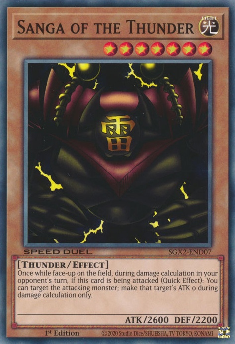 Sanga of the Thunder [SGX2-END07] Common | Exor Games Dartmouth