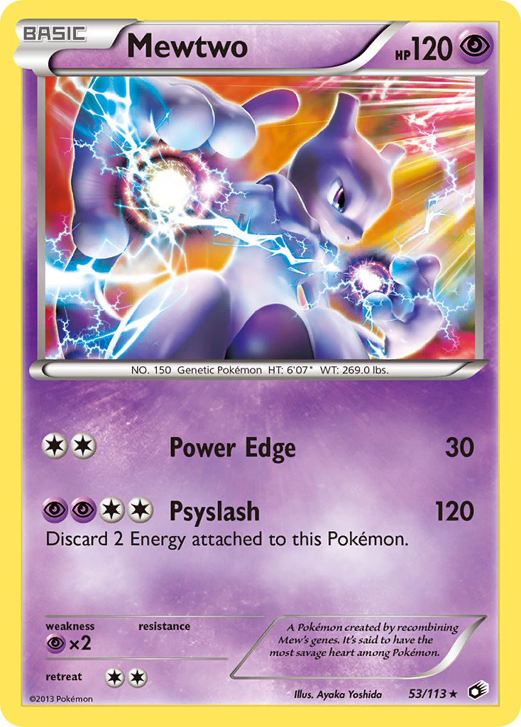 Mewtwo (53/113) [Black & White: Legendary Treasures] | Exor Games Dartmouth