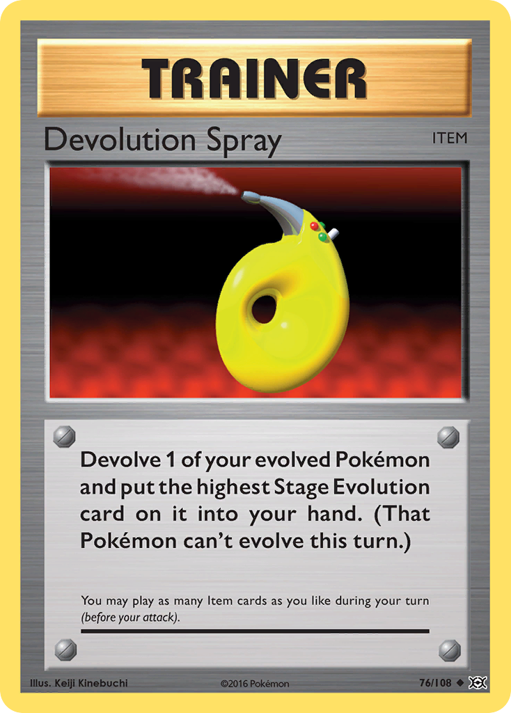 Devolution Spray (76/108) [XY: Evolutions] | Exor Games Dartmouth