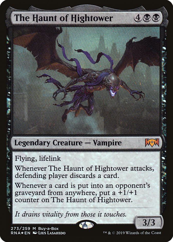 The Haunt of Hightower (Buy-A-Box) [Ravnica Allegiance] | Exor Games Dartmouth