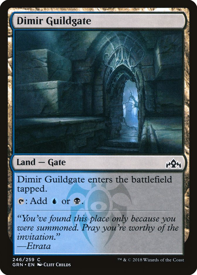 Dimir Guildgate (246/259) [Guilds of Ravnica] | Exor Games Dartmouth