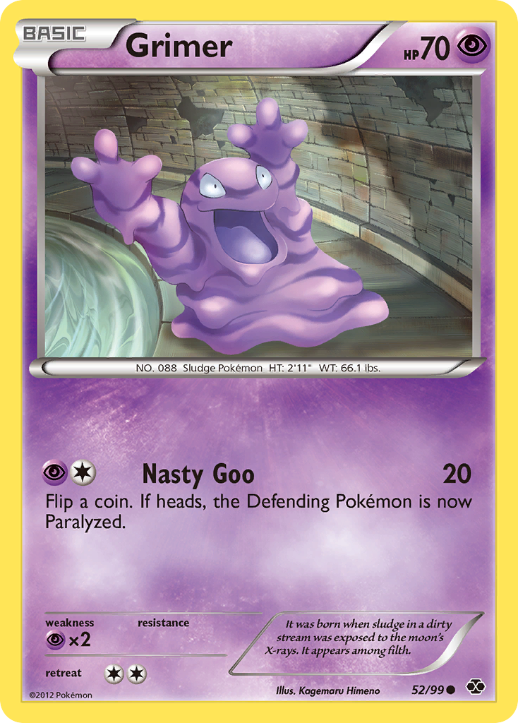Grimer (52/99) [Black & White: Next Destinies] | Exor Games Dartmouth
