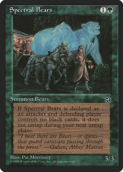 Spectral Bears [Homelands] | Exor Games Dartmouth