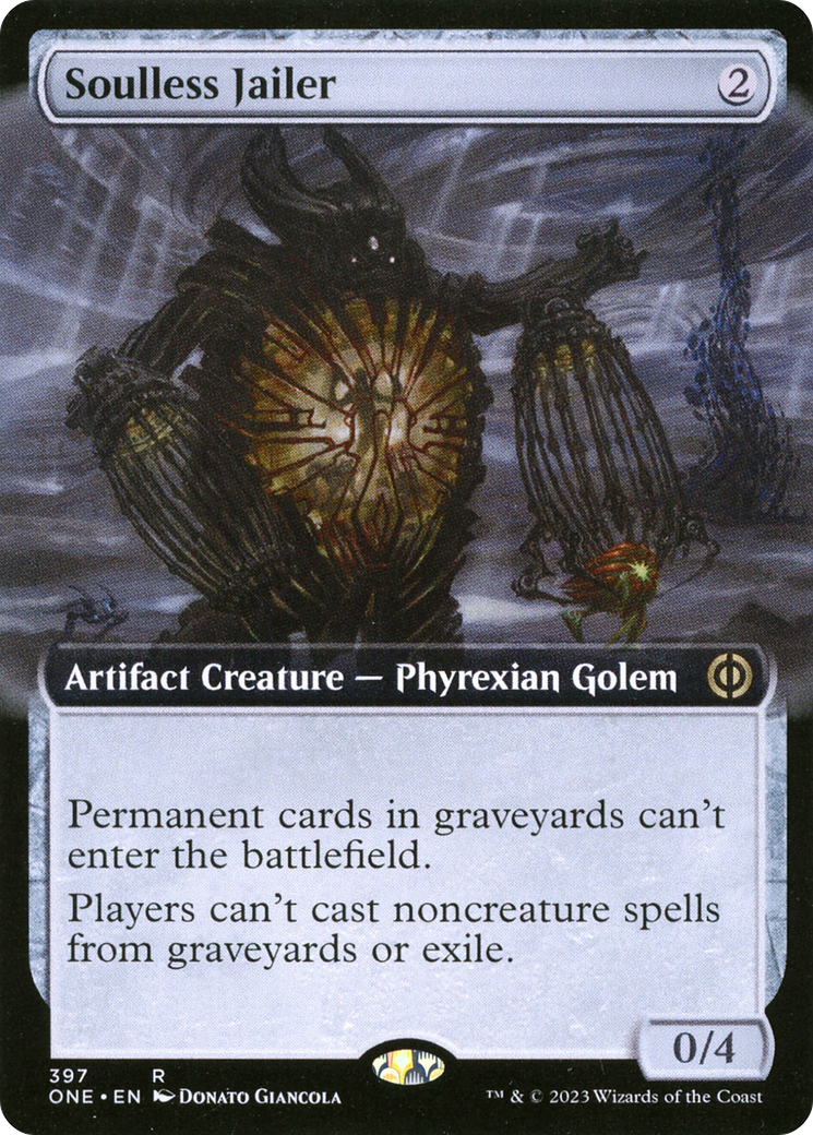 Soulless Jailer (Extended Art) [Phyrexia: All Will Be One] | Exor Games Dartmouth