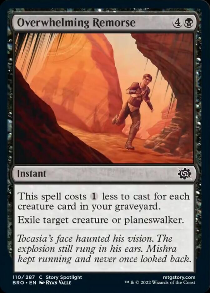 Overwhelming Remorse [The Brothers' War] | Exor Games Dartmouth