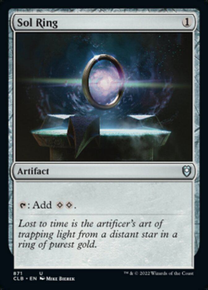 Sol Ring [Commander Legends: Battle for Baldur's Gate] | Exor Games Dartmouth