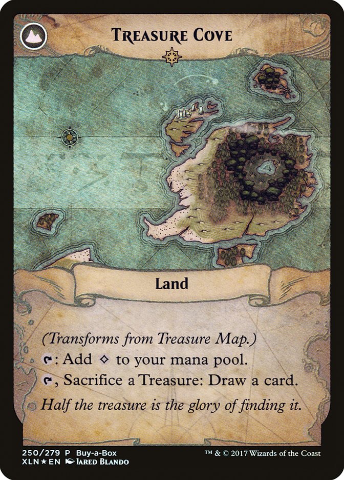 Treasure Map // Treasure Cove (Buy-A-Box) [Ixalan Treasure Chest] | Exor Games Dartmouth