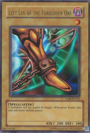 Left Leg of the Forbidden One [LOB-EN121] Ultra Rare | Exor Games Dartmouth