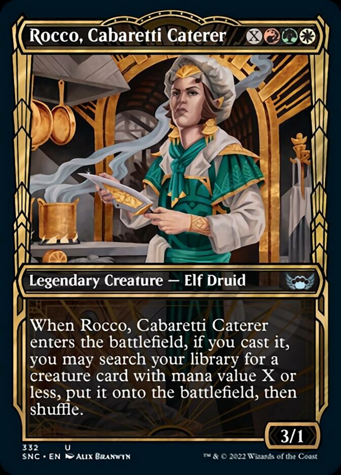 Rocco, Cabaretti Caterer (Showcase Golden Age) [Streets of New Capenna] | Exor Games Dartmouth