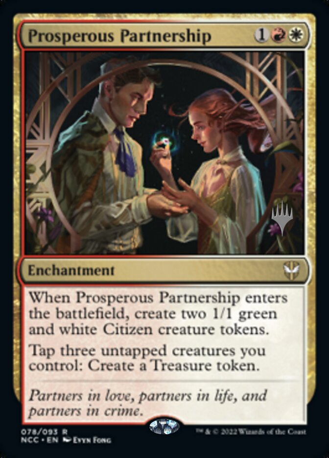 Prosperous Partnership (Promo Pack) [Streets of New Capenna Commander Promos] | Exor Games Dartmouth