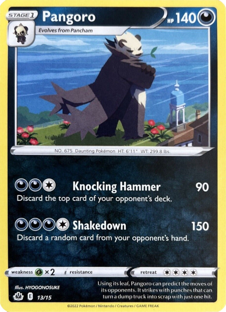 Pangoro (13/15) [McDonald's Promos: Match Battle] | Exor Games Dartmouth