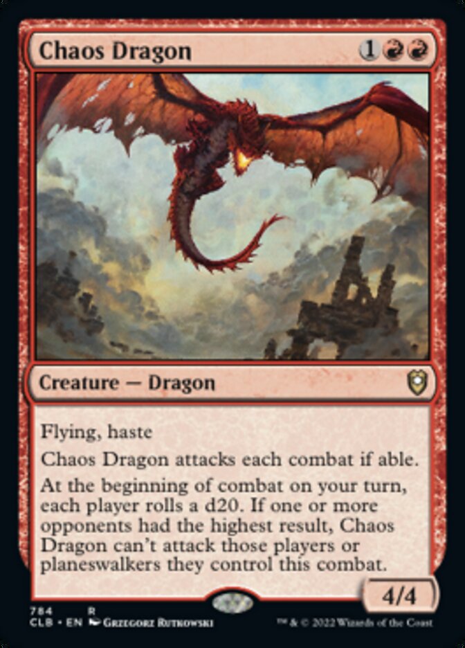 Chaos Dragon [Commander Legends: Battle for Baldur's Gate] | Exor Games Dartmouth