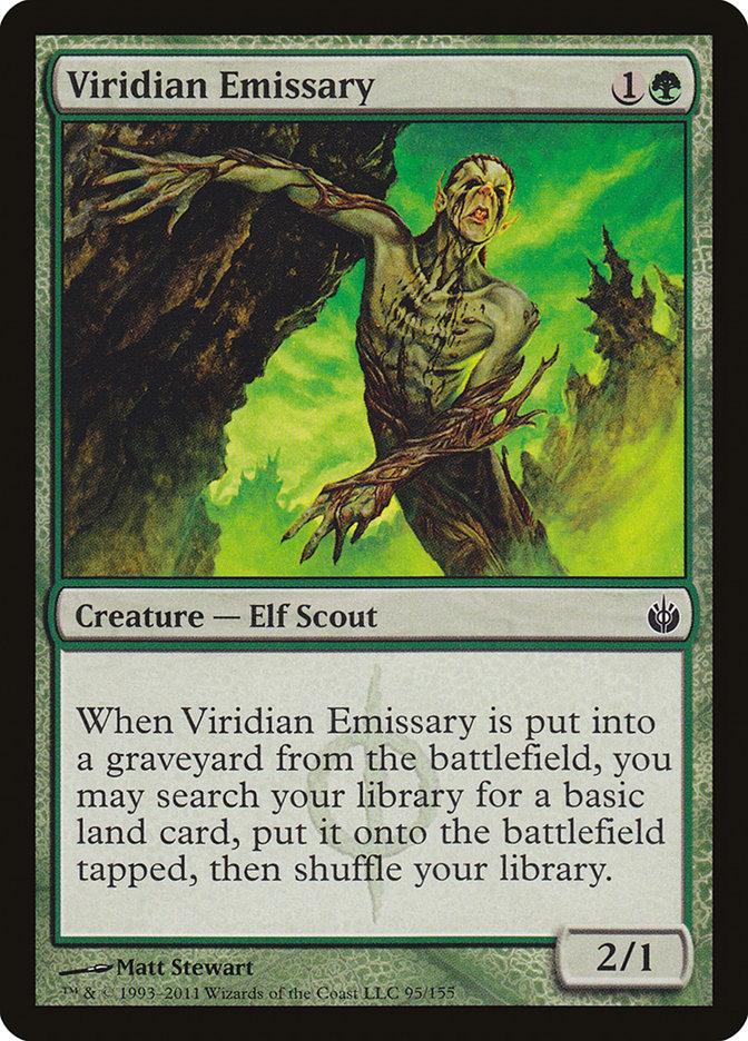 Viridian Emissary [Mirrodin Besieged] | Exor Games Dartmouth