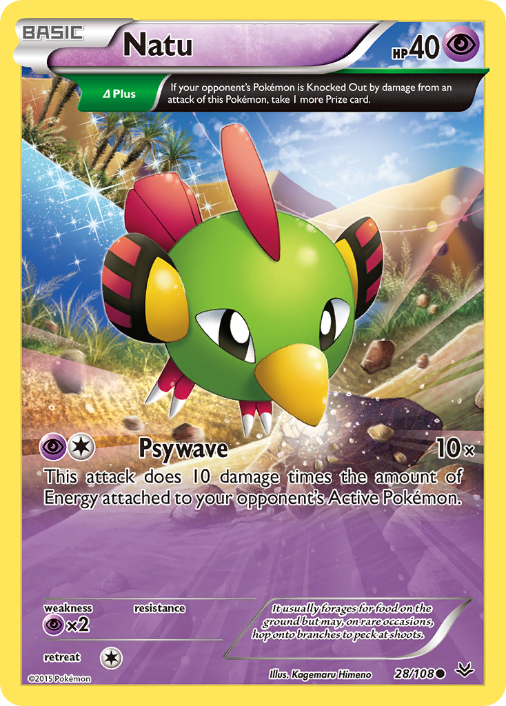 Natu (28/108) [XY: Roaring Skies] | Exor Games Dartmouth