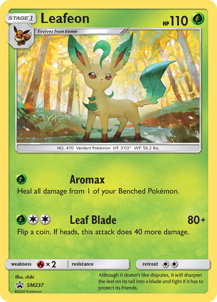 Leafeon (SM237) [Sun & Moon: Black Star Promos] | Exor Games Dartmouth