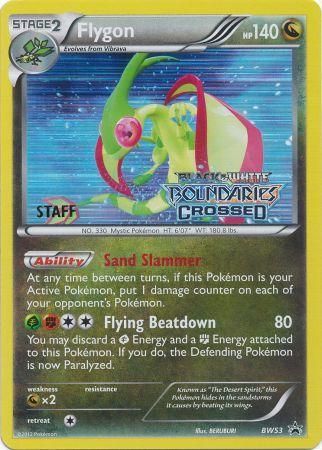 Flygon (BW53) (Staff Prerelease Promo) [Black & White: Black Star Promos] | Exor Games Dartmouth