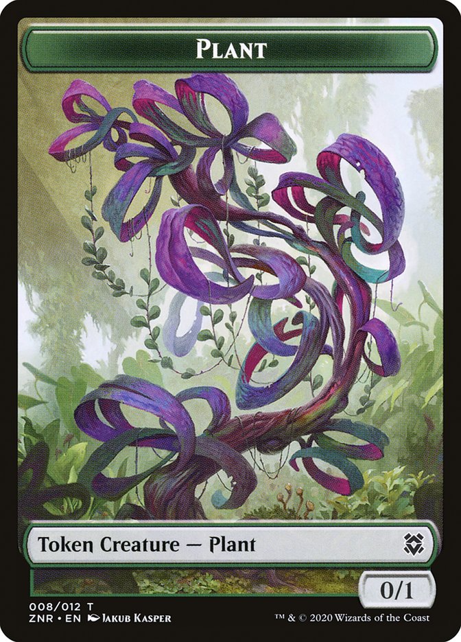 Plant Token [Zendikar Rising] | Exor Games Dartmouth