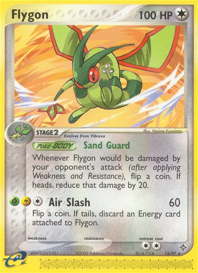 Flygon (15/97) [EX: Dragon] | Exor Games Dartmouth