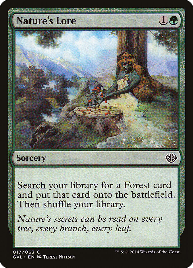 Nature's Lore (Garruk vs. Liliana) [Duel Decks Anthology] | Exor Games Dartmouth