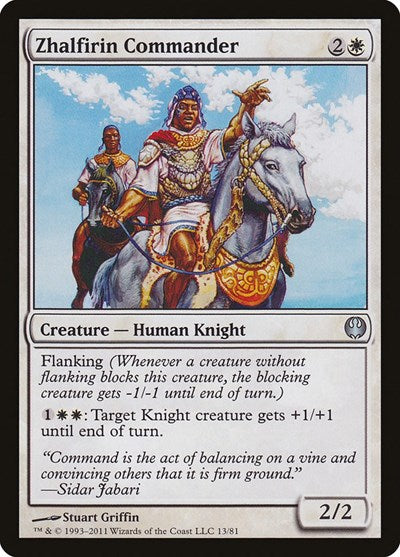 Zhalfirin Commander [Duel Decks: Knights vs. Dragons] | Exor Games Dartmouth