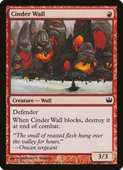 Cinder Wall [Duel Decks: Knights vs. Dragons] | Exor Games Dartmouth