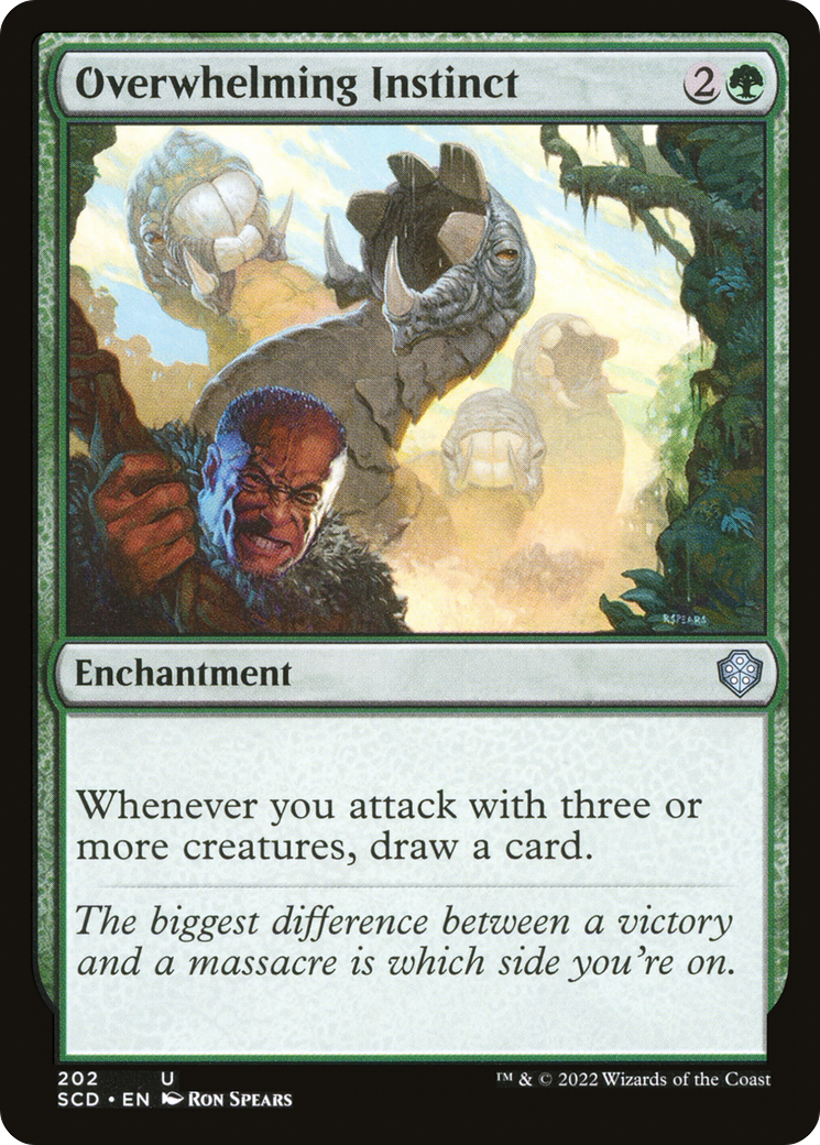 Overwhelming Instinct [Starter Commander Decks] | Exor Games Dartmouth