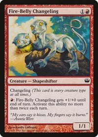 Fire-Belly Changeling [Duel Decks: Knights vs. Dragons] | Exor Games Dartmouth