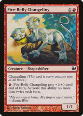 Fire-Belly Changeling [Duel Decks: Knights vs. Dragons] | Exor Games Dartmouth