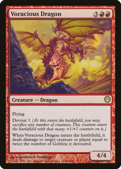 Voracious Dragon [Duel Decks: Knights vs. Dragons] | Exor Games Dartmouth