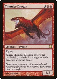 Thunder Dragon [Duel Decks: Knights vs. Dragons] | Exor Games Dartmouth