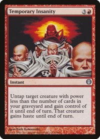 Temporary Insanity [Duel Decks: Knights vs. Dragons] | Exor Games Dartmouth