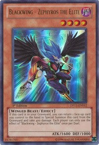 Blackwing - Zephyros the Elite [DP11-EN012] Ultra Rare | Exor Games Dartmouth