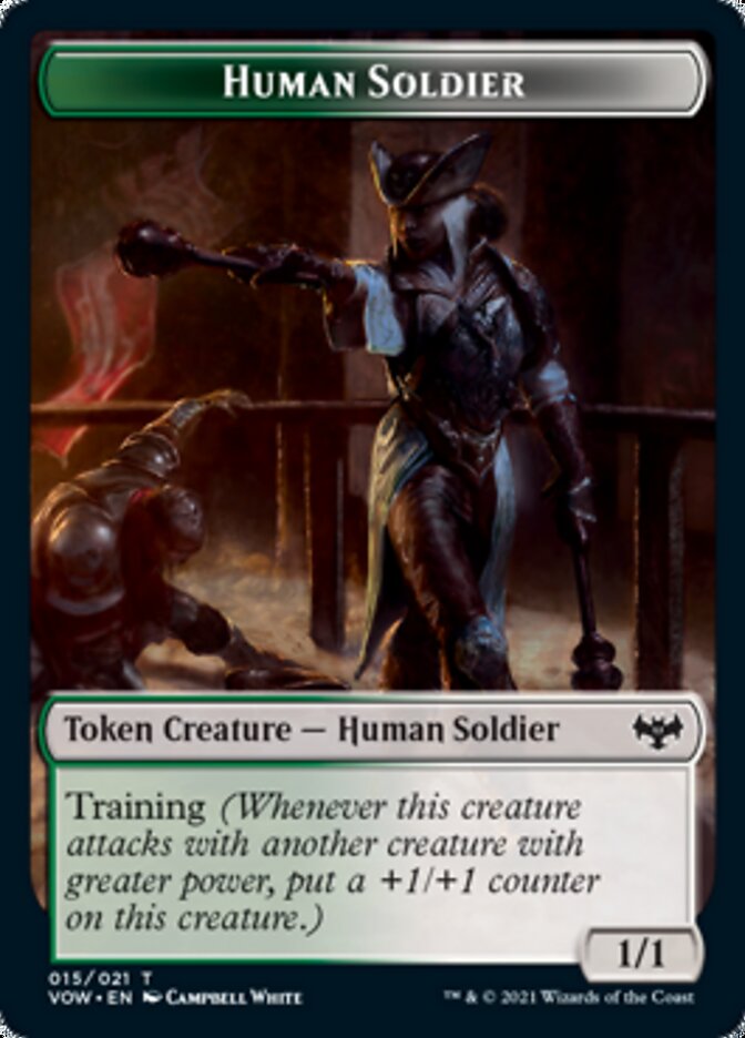 Human Soldier Token [Innistrad: Crimson Vow Tokens] | Exor Games Dartmouth