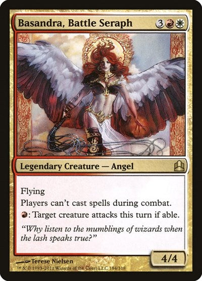 Basandra, Battle Seraph [Commander 2011] | Exor Games Dartmouth