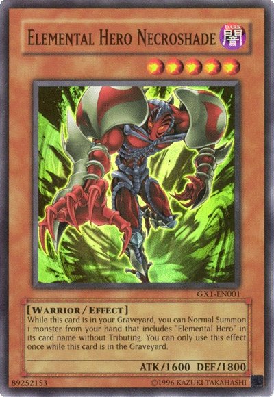 Elemental Hero Necroshade [GX1-EN001] Super Rare | Exor Games Dartmouth