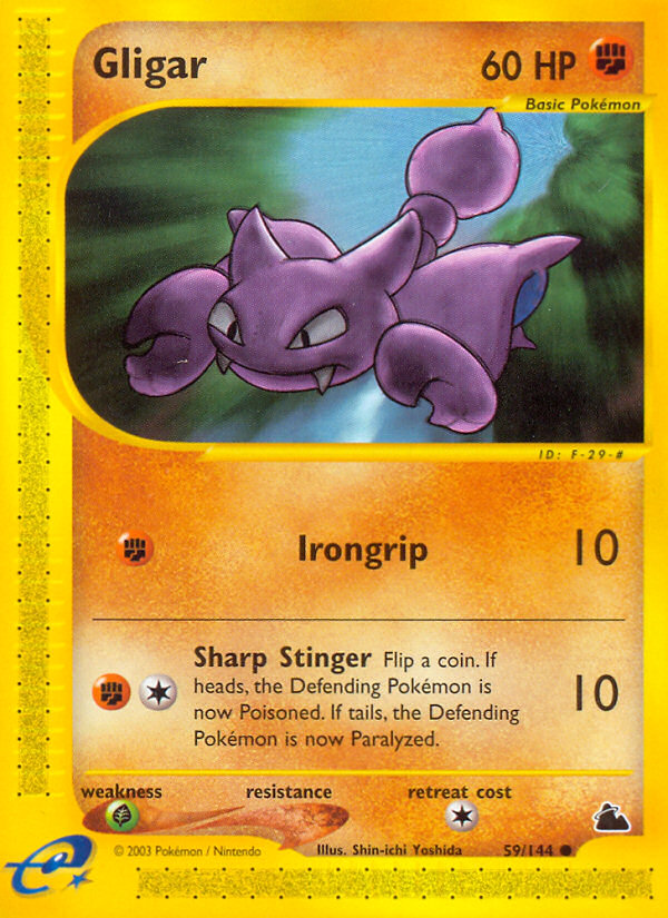 Gligar (59/144) [Skyridge] | Exor Games Dartmouth