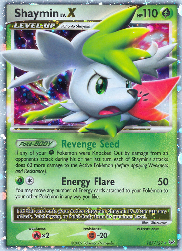 Shaymin LV.X (127/127) [Platinum: Base Set] | Exor Games Dartmouth