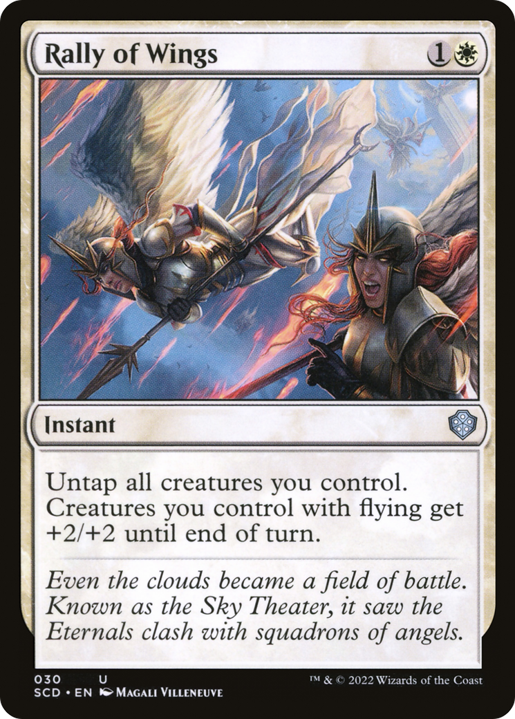 Rally of Wings [Starter Commander Decks] | Exor Games Dartmouth