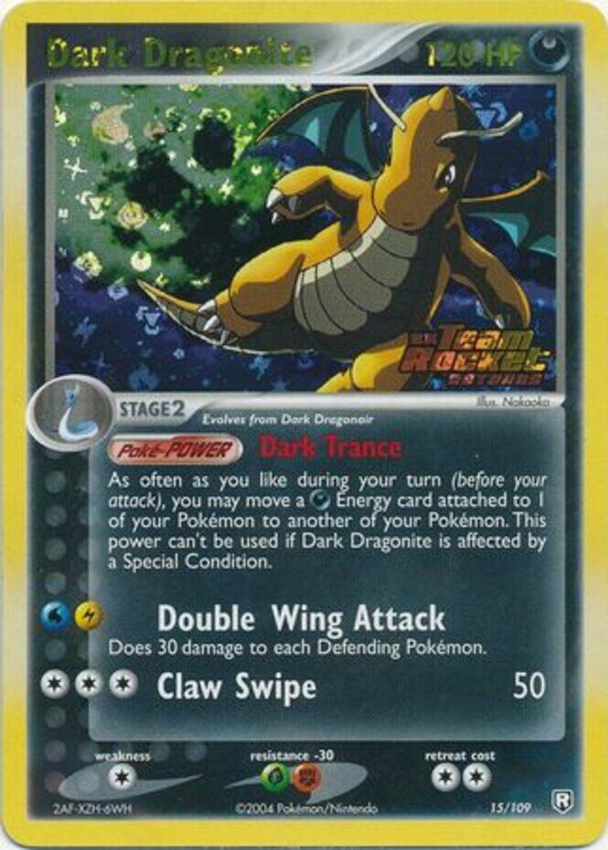 Dark Dragonite (15/109) (Stamped) [EX: Team Rocket Returns] | Exor Games Dartmouth