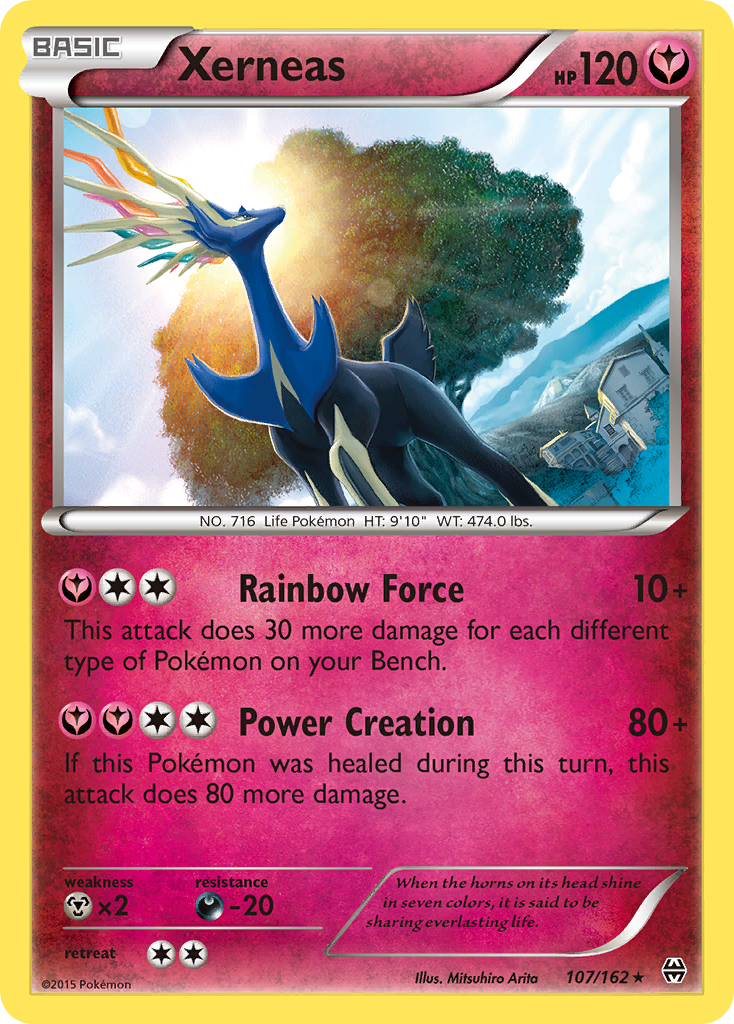 Xerneas (107/162) [XY: BREAKthrough] | Exor Games Dartmouth