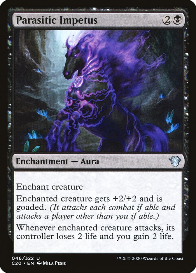 Parasitic Impetus [Commander 2020] | Exor Games Dartmouth